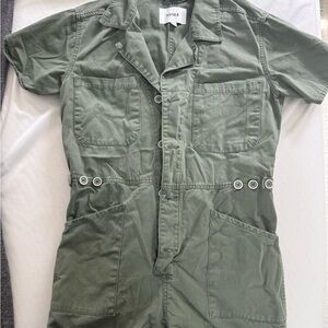 Pistola Sage Green Utility Jumpsuit